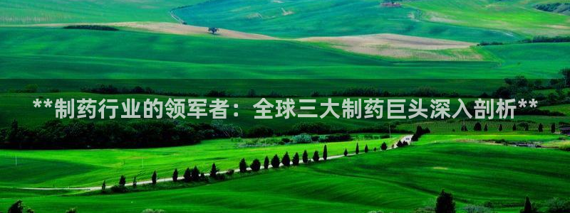 九游会老哥必备的交流社区九：**制药行业的领军者：全球三大制药巨头深入剖析**