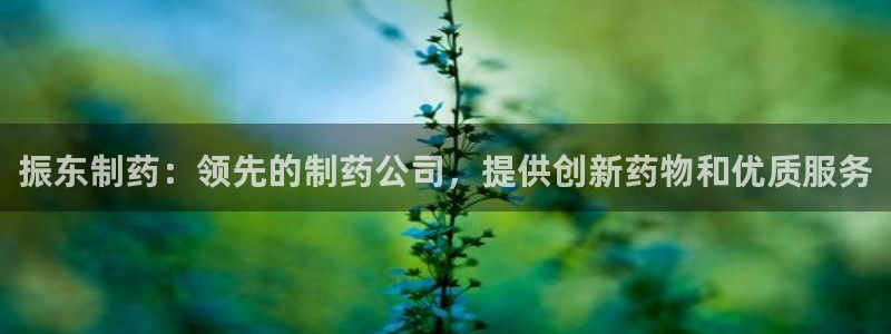 ag九游老哥俱乐部：振东制药：领先的制药公司，提供创新药物和优质服务