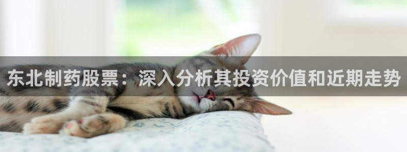ag九游老哥俱乐部：东北制药股票：深入分析其投资价值和近期走势