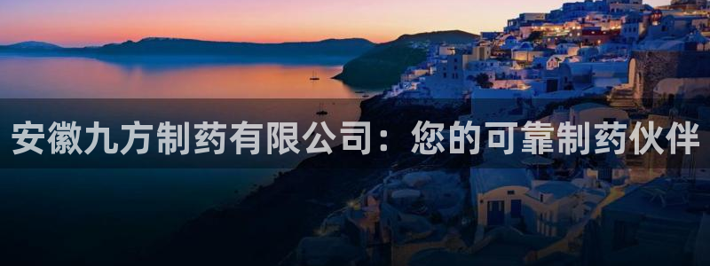 九游会老哥俱乐部官网首页论坛：安徽九方制药有限公司：您的可靠制药伙伴
