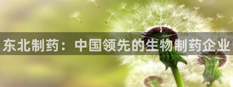 老哥俱乐部是干什么的啊：东北制药：中国领先的生物制药企业