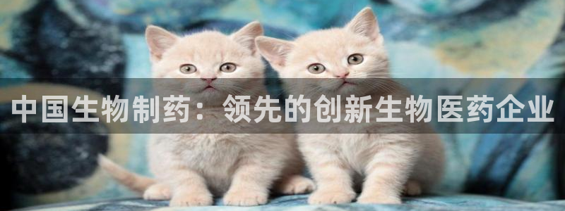 ag九游会老哥：中国生物制药：领先的创新生物医药企业