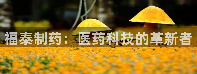 9游会老哥：福泰制药：医药科技的革新者