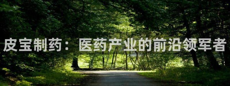 九游会老哥俱乐部论坛版：皮宝制药：医药产业的前沿领军者
