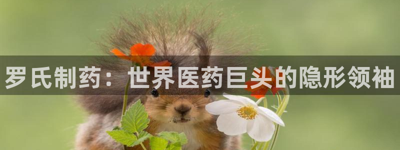 九游会老哥必备的交流社区：罗氏制药：世界医药巨头的隐形领袖