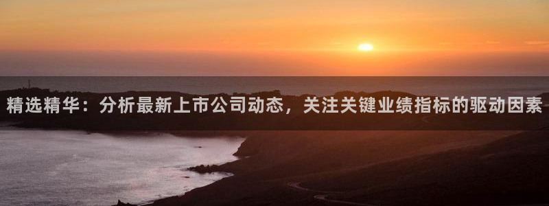 usdt九游会老哥俱乐部：精选精华：分析最新上市公司动态，关注关键业绩指标的驱动因素