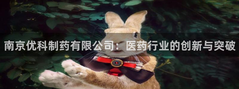 usdt九游会老哥俱乐部：南京优科制药有限公司：医药行业的创新与突破